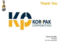 Kor-pak corporation