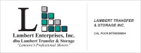 Lambert transfer & storage, inc.
