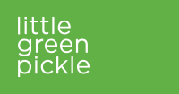 Little green pickle
