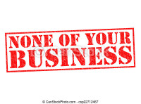 None of your business limited