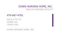 Ozark nursing home inc