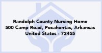 Randolph county nursing home