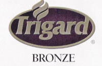 Trigard engraved bronze