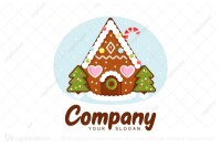 The gingerbread house