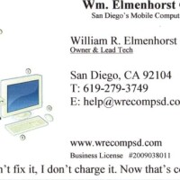 Wm. elmenhorst computers of san diego