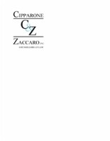 Cipparone & zaccaro, p.c.