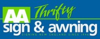 Aa thrifty sign & awning