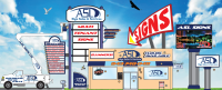 Asl sign sales and service