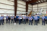 First wing jet center