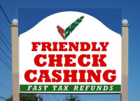 Friendly check cashing