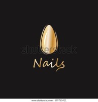 Golden nails