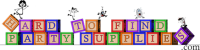 Hard to find party supplies