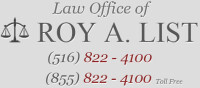 Law office of roy a. list