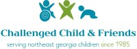 Challenged child and friends