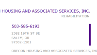 Oregon Housing & Associated Services, Inc.
