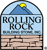 Rolling rock building stone