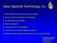 Apex spectral technology, inc.