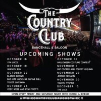 The country club dance hall & saloon