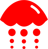 Big red jelly