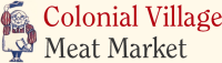 Colonial village meat market