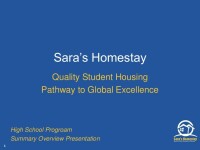 Sara's homestay