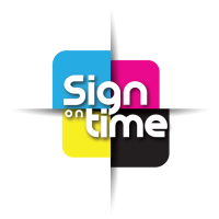 Signs on time