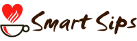 Smart sips coffee