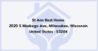 St. ann rest home