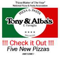 Tony & alba's pizza and pasta