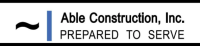 Able constructors, inc.