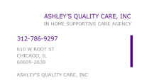 Ashleys quality care inc