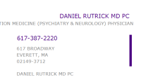 Daniel rutrick md, pc