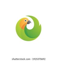 Green parrot