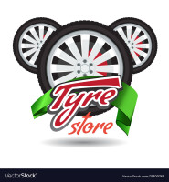 Green tire bike shop