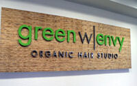 Green with envy organic hair studio