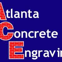 Atlanta concrete engraving
