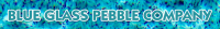 Blue glass pebble company
