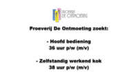 Proeverij de ontmoeting