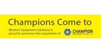Champion equipment sales