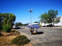 solar camera trailer