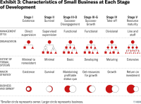 Business dimensions, plan-develop-grow-exit