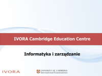 Ivora- cambridge education centre