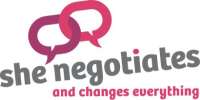 She negotiates