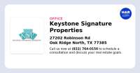 Keystone signature properties