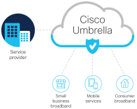 Umbrella network security & hosting