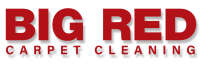 Big red carpet shampooing