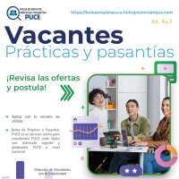 Bolsa de empleos y pasantías para estudiantes puce (quito-ecuador)