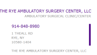 Rye ambulatory surgery center, llc