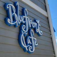 Blue front cafe