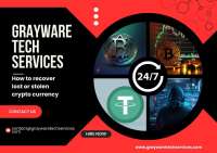 GET IN TOUCH WITH GRAYWARE TECH SERVICES TO TRACK AND RETRIEVE YOUR SCAMMED OR LOST CRYPT0 ASSETS WITHOUT ANY HINDRANCE.